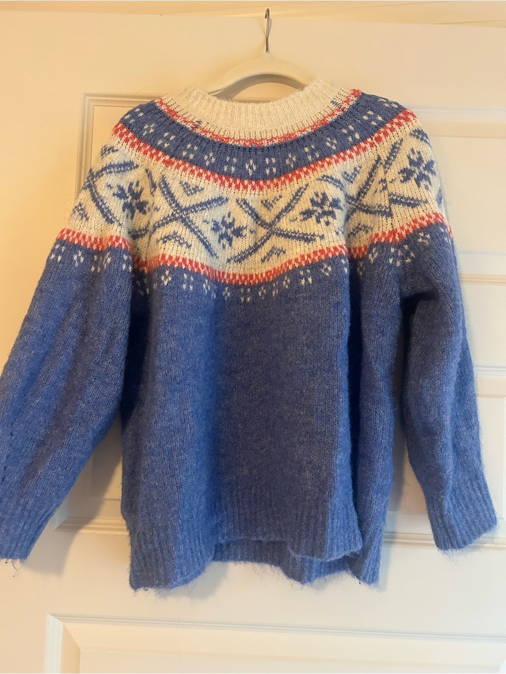 Altar’d State Sweater Fair Isle - Blue